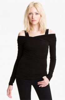 Bailey 44 Ride The Lightning Ruched Off Shoulder Top