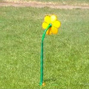 dancing flower sprinklers fun for all kids big and small in the summer