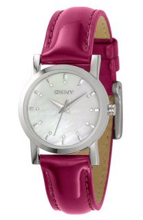 DKNY Color Bar Patent Leather Watch