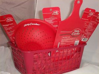 Betty Crocker Gift Basket Red Kitchen Set Chef Kitchen Scissors Any