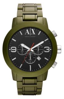 AX Armani Exchange Aluminum Chronograph Watch