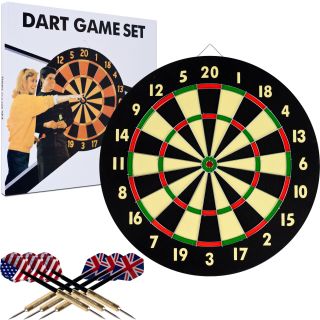  since 1999 dart game set with 6 darts board