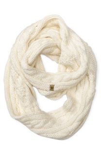 Glow Cable Knit Infinity Scarf