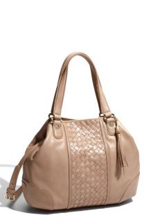 Cole Haan Heritage Weave Stripe Devin Leather Tote