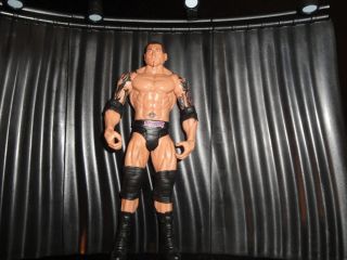 Mattel Basic Dave Batista wwe wrestling figure red and black
