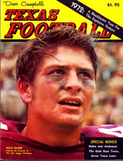 1972 Dave Campbells Texas Football Magazine