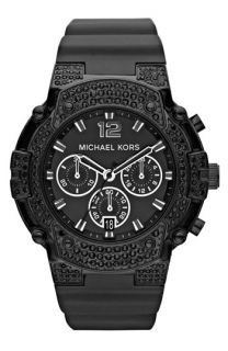 Michael Kors Large Silicone Strap Watch