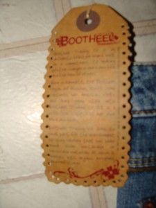 Bootheel Trading Co Sheryl Crowe New Nashville Flap Pocket Jeans 28 32
