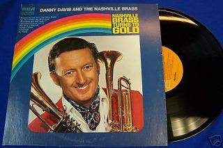 Danny Davis Nashville Brass Turns to Gold Country LP