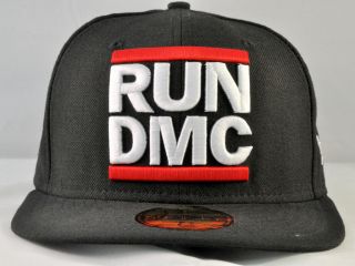 Run DMC New Era Run DMC Black 59Fifty Fitted Cap