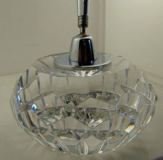 Waterford Cut Glass Crystal Desk Top INK PEN HOLDER Desk Set  Nice