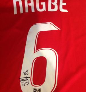 Darlington Nagbe Signed Red Portland Timbers Jersey