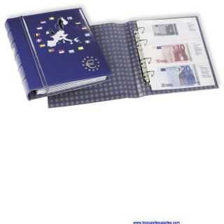 Lighthouse Optima Banknote Album for Euro Notes w Pages