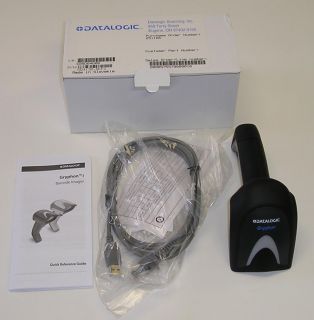 Datalogic GD4130 BKK1 Gryphon D4130 Black 1D Multi I F USB Kit New