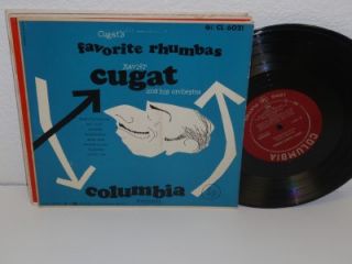 XAVIER CUGAT Cugats Favorite Rhumbas 10 LP Columbia CL 6021
