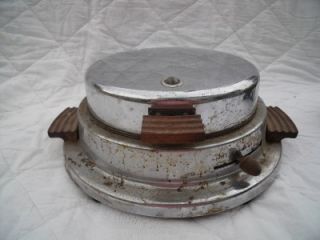 vtg dominion waffle maker iron made in usa
