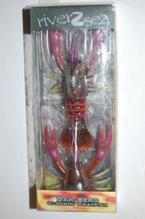 River2Sea Dahlberg Clackin Crayfish 130 with Extra Body 1 oz 5 Brown