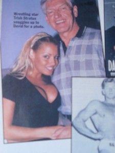  former bodybuilder  David Prowse  That is a pic of Trish with him
