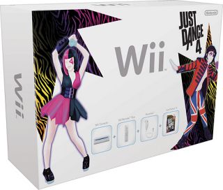 Nintendo Wii Console Bundle   Includes The Wii Just Dance 4 Game