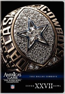  Americas Game Dallas Cowboys Super Bowl XXVII New SEALED DVD