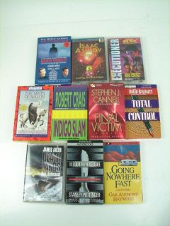  & Thriller Science Fiction Literature Cassette Audio Books Sedaris