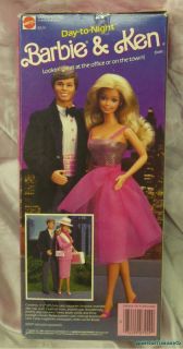 New Vintage 1984 Day to Night Barbie Doll Pink Velvety Suit Reversible