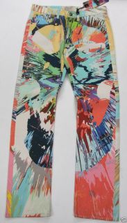 Levis Damien Hirst Levis Lot 2201 Limited Edition 45 of 133 31X34