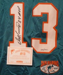 Dan Marino Autographed Signed Miami Dolphins Le 500 Jersey w 84 MVP