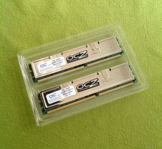   Platinum 2GB 2 x 1GB 184 pin DDR 400 SDRAM PC 3200 Dual Channel Kit