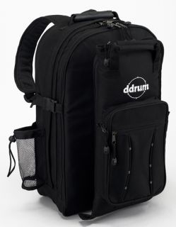 New Ddrum Stick Pack Black Backpack w Zip on Stick Bag