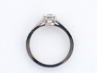 Platinum Daniel K 1 05 CTW Diamond Engagement Ring GIA