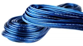 DB LINK SW16G30 HEAVY DUTY 16 GA 30FT BLUE SPEAKER WIRE CABLE
