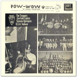 1965 pow WOW Drum Corps CD Troop 12 Indians Optimists Casper Garfield