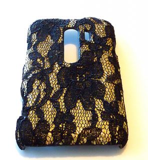  Lace Gold Sequin Phone Cover for HTC EVO V 4G 3D Faceplate Case