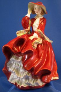 Royal Doulton Figurine Top O The Hill HN 1834 red