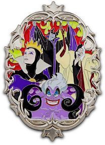   Classic Villains Maleficent Evil Queen Cruella De Vil Ursula LE Pin