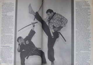 RARE 11 90 Karate Martial Arts Van Damme Sum Sungwoo