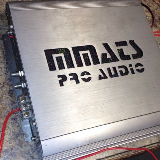 Mmats D2000 1 Car Amplifier Old School Amp in Protect Mode