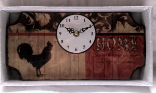  Rooster Country Kitchen Clock Decor Restaurant Office New