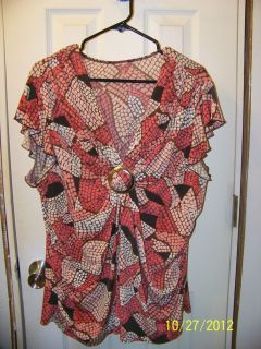 WOMENS CATO 14 16W PRE OWNED SHIRT