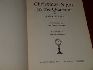 Christmas Night in Quarters Black Americana Illustrated