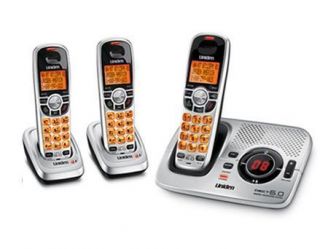 Uniden DECT1580 3 DECT Cordless Phone w Answer Speakerphone Caller ID