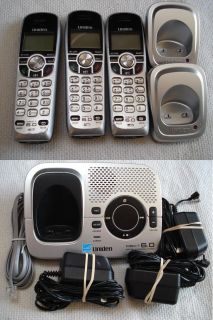 Uniden DECT1580 3 Dect6 0 Digital Cordless Phone Answering System W 3