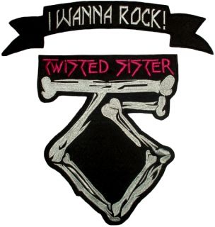 TWISTED SISTER I Wanna Rock Official T SHIRT Sizes S M L XL Brand.