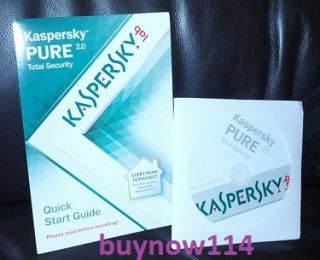 Kaspersky Pure 2 0 Total Internet Security Antivirus Antispam Firewall