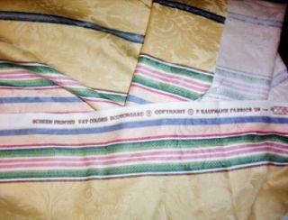 Kaufmann French Country Striped Damask Fabric 3 58 Yard