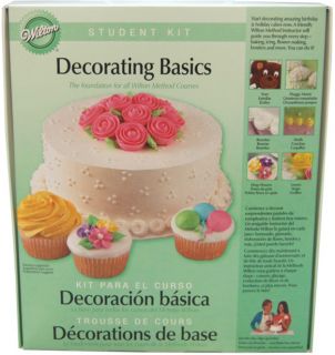 Wilton Decorating Basics Student Course Kit Cake Lesson