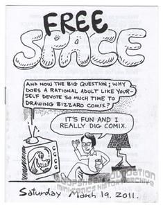 Free Space Underground Comix Bruce Chrislip Cerebus Mini Comic