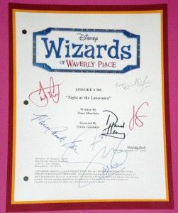 Wizards of Waverly Place Signed Script rpt Selena Gomez