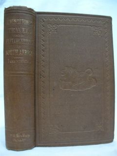 1858 1st Ed David Livingstone Africa Hunting Stanley